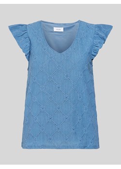 Bluzka z dekoltem w serek model ‘DELEA’ ze sklepu Peek&Cloppenburg  w kategorii Bluzki damskie - zdjęcie 173334859