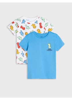 Sinsay - Koszulki 2 pack - wielobarwny ze sklepu Sinsay w kategorii T-shirty chłopięce - zdjęcie 173336046