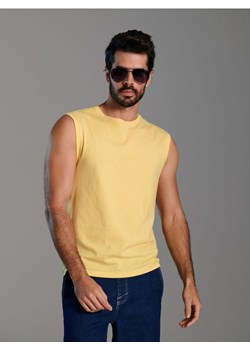 Sinsay - Koszulka tank top - żółty ze sklepu Sinsay w kategorii T-shirty męskie - zdjęcie 173336085