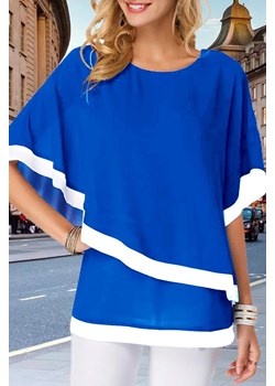 Bluzka KAIDERSA BLUE ze sklepu Ivet Shop w kategorii Bluzki damskie - zdjęcie 173336226