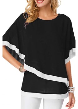 Bluzka KAIDERSA BLACK ze sklepu Ivet Shop w kategorii Bluzki damskie - zdjęcie 173336227