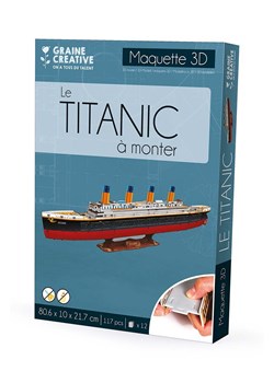 Graine Creative puzzle 3d Creative Seed Titanic 111 elemetów ze sklepu ANSWEAR.com w kategorii Zabawki - zdjęcie 173336469