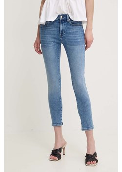 Joop! jeansy damskie kolor niebieski 30042845 ze sklepu ANSWEAR.com w kategorii Jeansy damskie - zdjęcie 173336988