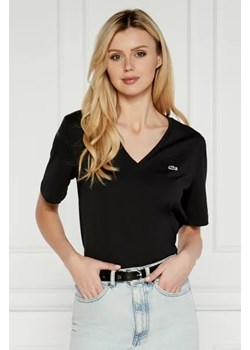Lacoste T-shirt | Regular Fit ze sklepu Gomez Fashion Store w kategorii Bluzki damskie - zdjęcie 173339407