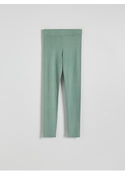 Reserved - Dół od piżamy - oliwkowy ze sklepu Reserved w kategorii Piżamy damskie - zdjęcie 173352178