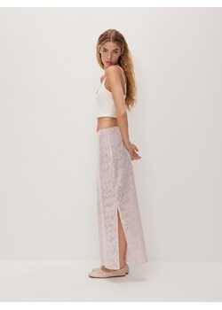 Reserved - Cekinowa spódnica maxi - różowy ze sklepu Reserved w kategorii Spódnice - zdjęcie 173352445