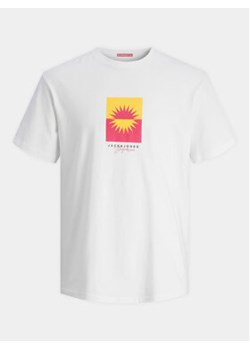 Jack&Jones T-Shirt Jormarbella 12255569 Biały Relaxed Fit ze sklepu MODIVO w kategorii T-shirty męskie - zdjęcie 173354107