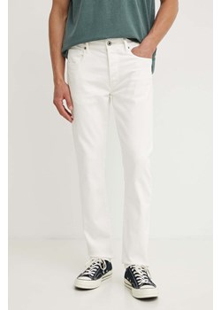 G-Star Raw jeansy męskie kolor biały 51001-D552 ze sklepu ANSWEAR.com w kategorii Jeansy męskie - zdjęcie 173354969