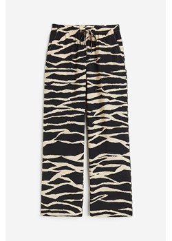 H & M - Wide trousers - Czarny ze sklepu H&M w kategorii Spodnie damskie - zdjęcie 173355515