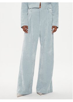 Gestuz Spodnie materiałowe Elnora 10908694 Niebieski Relaxed Fit ze sklepu MODIVO w kategorii Spodnie damskie - zdjęcie 173355958