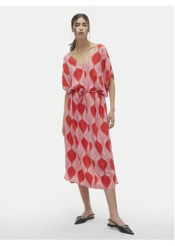 Vero Moda Sukienka letnia Tula 10308986 Czerwony Regular Fit ze sklepu MODIVO w kategorii Sukienki - zdjęcie 173355996
