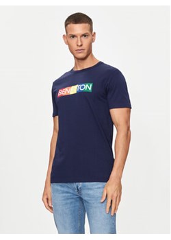 United Colors Of Benetton T-Shirt 3I1XU100A Szary Regular Fit ze sklepu MODIVO w kategorii T-shirty męskie - zdjęcie 173356019