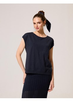 Koszulka LUGGIA Granat XS ze sklepu Diverse w kategorii Bluzki damskie - zdjęcie 173356307