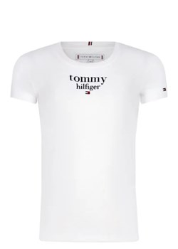 Tommy Hilfiger T-shirt | Regular Fit ze sklepu Gomez Fashion Store w kategorii Bluzki dziewczęce - zdjęcie 173356535