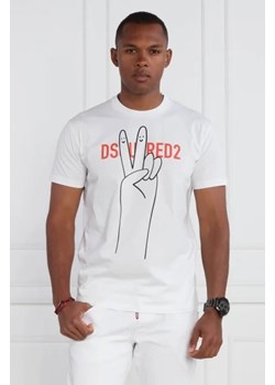 Dsquared2 T-shirt | Regular Fit ze sklepu Gomez Fashion Store w kategorii T-shirty męskie - zdjęcie 173356856