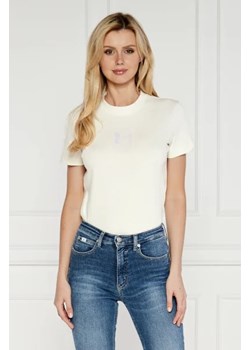 CALVIN KLEIN JEANS T-shirt | Regular Fit ze sklepu Gomez Fashion Store w kategorii Bluzki damskie - zdjęcie 173356859