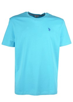U.S. Polo Assn. Koszulka w kolorze błękitnym ze sklepu Limango Polska w kategorii T-shirty męskie - zdjęcie 173358786