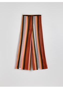 Reserved - Ażurowe spodnie - wielobarwny ze sklepu Reserved w kategorii Spodnie damskie - zdjęcie 173360188
