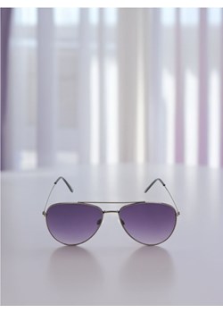 Sinsay - Okulary przeciwsłoneczne - srebrny ze sklepu Sinsay w kategorii Okulary przeciwsłoneczne męskie - zdjęcie 173361346