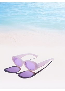 Sinsay - Okulary przeciwsłoneczne - fioletowy ze sklepu Sinsay w kategorii Okulary przeciwsłoneczne damskie - zdjęcie 173361355
