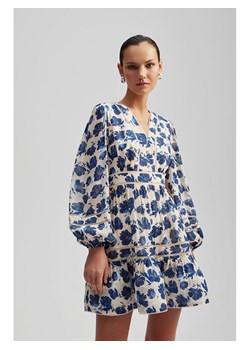 By Malina Sukienka &quot;Ariella&quot; w kolorze kremowo-niebieskim ze sklepu Limango Polska w kategorii Sukienki - zdjęcie 173362307