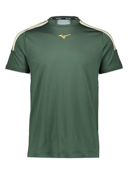 Mizuno Koszulka sportowa &quot;Shadow&quot; w kolorze zielonym ze sklepu Limango Polska w kategorii T-shirty męskie - zdjęcie 173362397