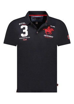 Geographical Norway Koszulka polo &quot;Klub&quot; w kolorze czarnym ze sklepu Limango Polska w kategorii T-shirty męskie - zdjęcie 173362589