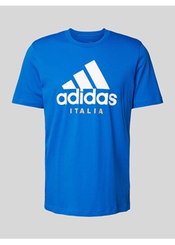 T-shirt z nadrukiem z logo model ‘FIGC’ ze sklepu Peek&Cloppenburg  w kategorii T-shirty męskie - zdjęcie 173363997
