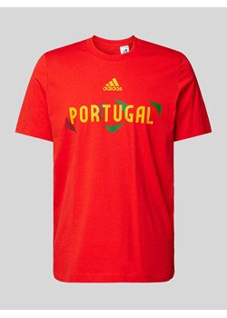 T-shirt z nadrukiem z logo model ‘PORTUGAL’ ze sklepu Peek&Cloppenburg  w kategorii T-shirty męskie - zdjęcie 173364058