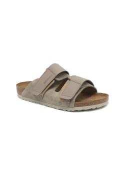 Birkenstock Skórzane klapki Uji VL NU Taupe ze sklepu Gomez Fashion Store w kategorii Klapki męskie - zdjęcie 173364266