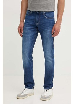 Calvin Klein Jeans jeansy męskie kolor niebieski J30J323686 ze sklepu ANSWEAR.com w kategorii Jeansy męskie - zdjęcie 173366179