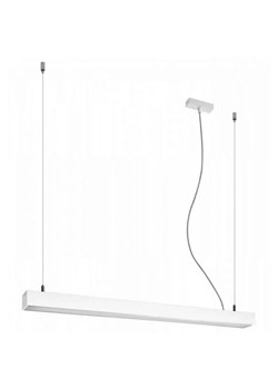Biała lampa wisząca LED z regulacją wysokości 4000 K - EX616-Herrick ze sklepu Edinos.pl w kategorii Oświetlenie led - zdjęcie 173367007