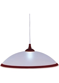 Biało-brązowa lampa wisząca kuchenna - S563-Mersa ze sklepu Edinos.pl w kategorii Lampy wiszące - zdjęcie 173367217