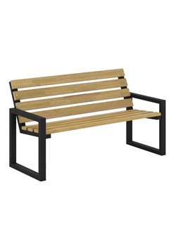 Ławka ogrodowa z oparciem 150 cm Ersan 3X - 7 kolorów ze sklepu Edinos.pl w kategorii Ławki ogrodowe - zdjęcie 173367298