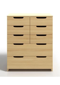Komoda drewniana z szufladami Laurell 4X - 7 kolorów ze sklepu Edinos.pl w kategorii Komody - zdjęcie 173367976