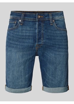 Szorty jeansowe o kroju regular fit z 5 kieszeniami model ‘RICK’ ze sklepu Peek&Cloppenburg  w kategorii Spodenki męskie - zdjęcie 173368249