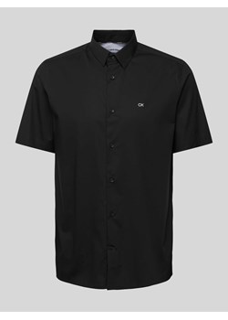Koszula casualowa o kroju regular fit z rękawem o dł. 1/2 ze sklepu Peek&Cloppenburg  w kategorii Koszule męskie - zdjęcie 173368306