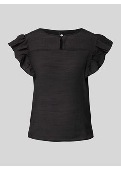 Bluzka z wycięciem w kształcie łezki ze sklepu Peek&Cloppenburg  w kategorii Bluzki damskie - zdjęcie 173368356