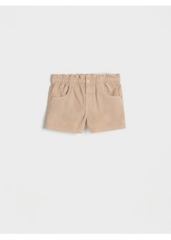 Reserved - Jeansowe szorty - beżowy ze sklepu Reserved w kategorii Spodenki niemowlęce - zdjęcie 173369439