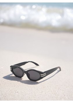 Sinsay - Okulary przeciwsłoneczne - czarny ze sklepu Sinsay w kategorii Okulary przeciwsłoneczne damskie - zdjęcie 173370549