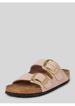 Sandały skórzane ze sprzączką model ‘Arizona’ ze sklepu Peek&Cloppenburg  w kategorii Klapki damskie - zdjęcie 173371218