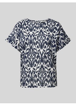 Bluzka z fakturowanym wzorem model ‘Amana’ ze sklepu Peek&Cloppenburg  w kategorii Bluzki damskie - zdjęcie 173371239