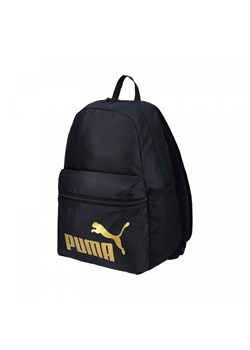 Plecak uniseks Puma Phase Backpack - czarny ze sklepu Sportstylestory.com w kategorii Plecaki - zdjęcie 173372138