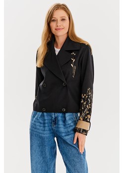 Krótki płaszcz Bloom Burst XS ze sklepu NAOKO w kategorii Płaszcze damskie - zdjęcie 173374629