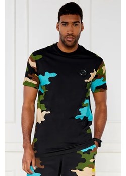 Plein Sport T-shirt Camouflage | Regular Fit ze sklepu Gomez Fashion Store w kategorii T-shirty męskie - zdjęcie 173376809