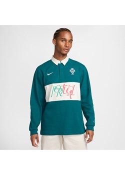 Męska koszulka do rugby Nike Portugalia - Zieleń ze sklepu Nike poland w kategorii T-shirty męskie - zdjęcie 173376897