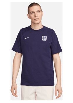 Koszulka piłkarska z krótkim rękawem Nike Anglia Travel - Fiolet ze sklepu Nike poland w kategorii T-shirty męskie - zdjęcie 173376918