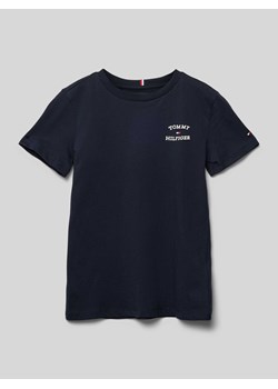 T-shirt z nadrukiem z logo ze sklepu Peek&Cloppenburg  w kategorii T-shirty chłopięce - zdjęcie 173377307