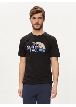 The North Face T-Shirt Mountain Line NF0A87NT Czarny Regular Fit ze sklepu MODIVO w kategorii T-shirty męskie - zdjęcie 173377939