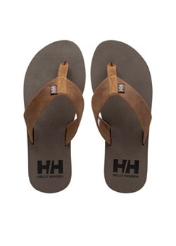 Helly Hansen Japonki Seasand 2 Leather Sandals 11955 Brązowy ze sklepu MODIVO w kategorii Klapki męskie - zdjęcie 173377989